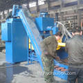 Horizontal Stol Dréiungen Briquetting Press fir Recycling